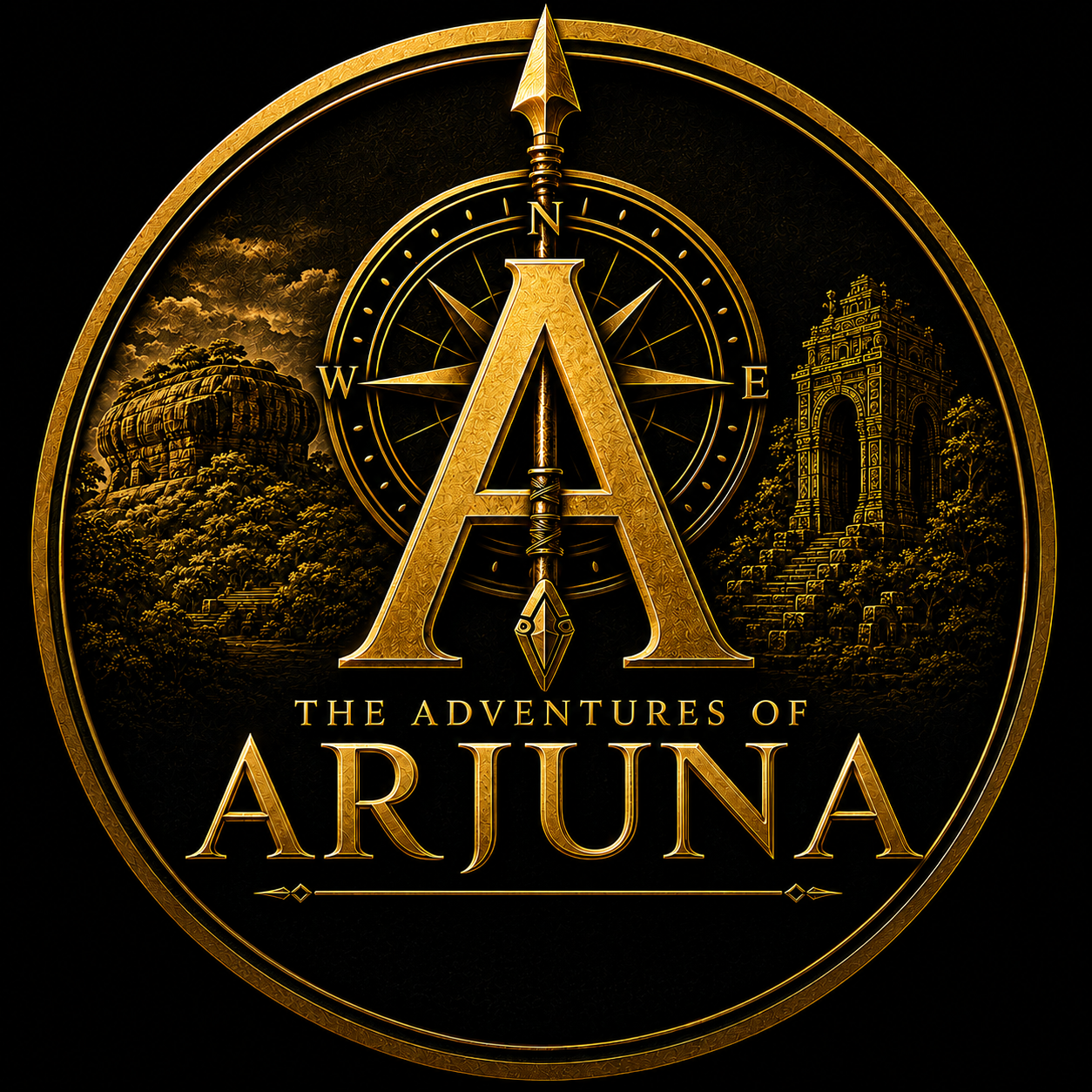 The Adventures of Arjuna emblem