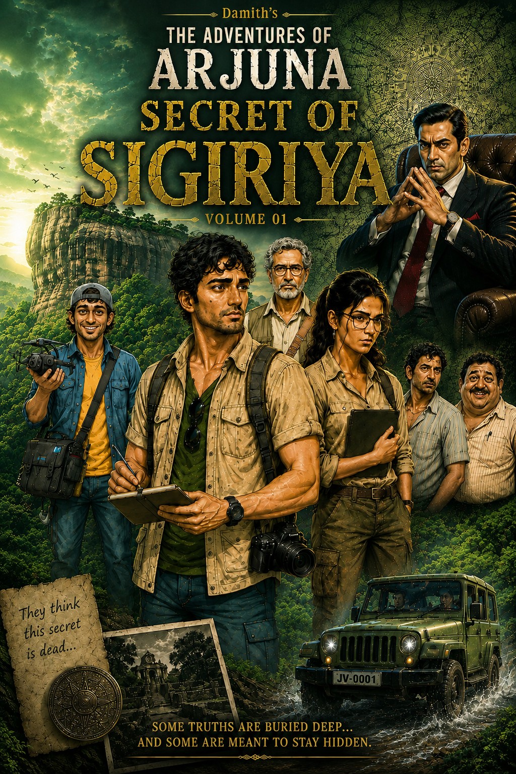 Volume 01 — Secret of Sigiriya cover